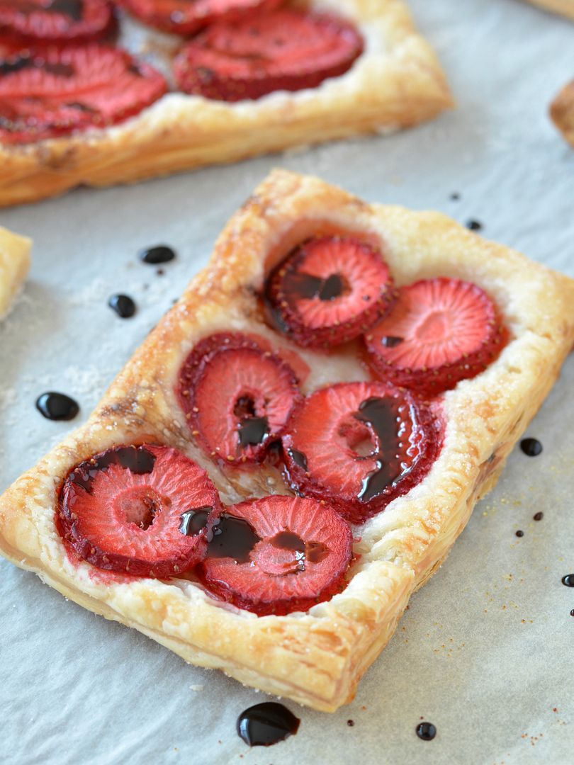 Strawberry & Balsamic Tarts