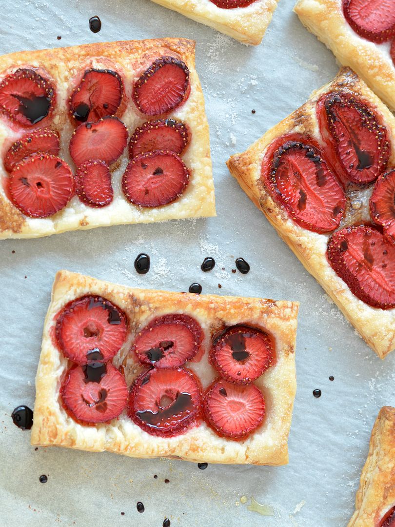 Strawberry & Balsamic Tarts