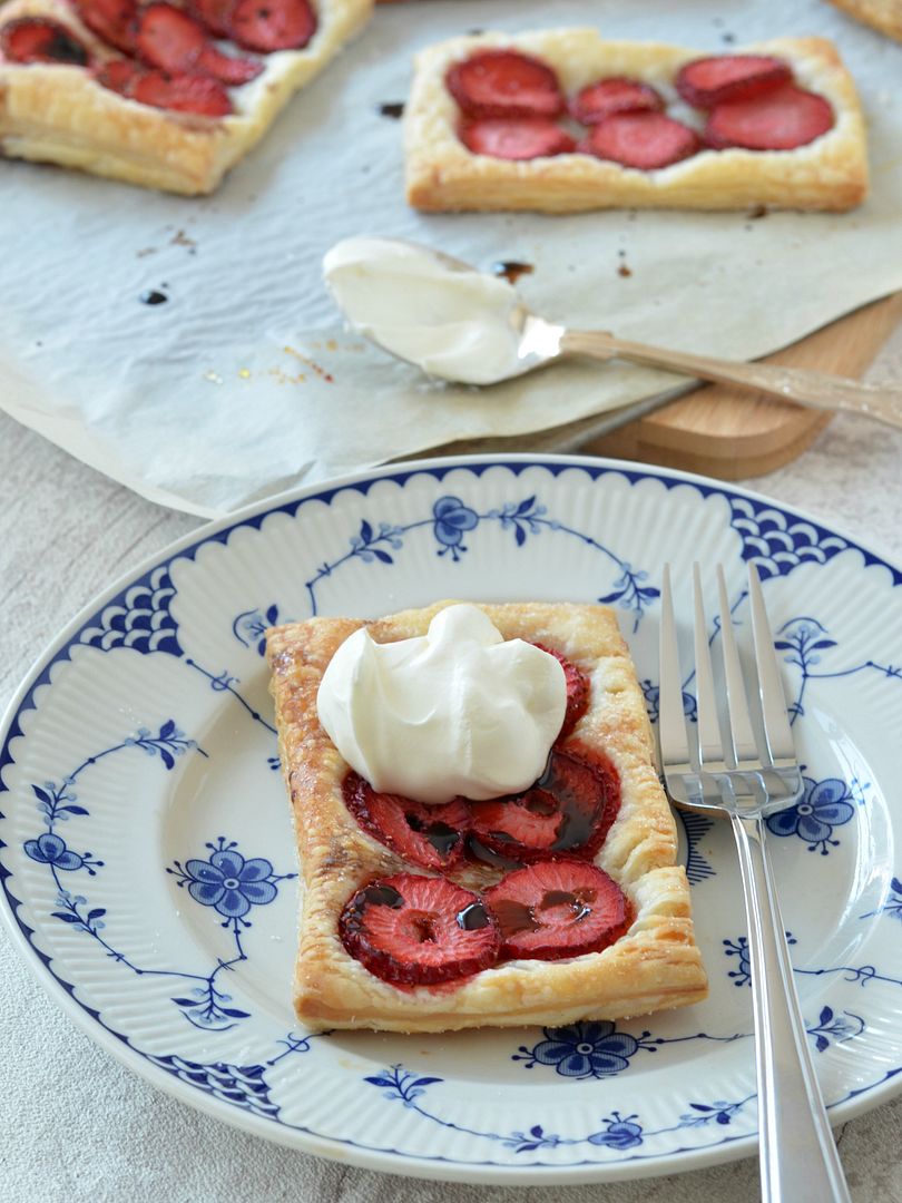 Strawberry & Balsamic Tarts