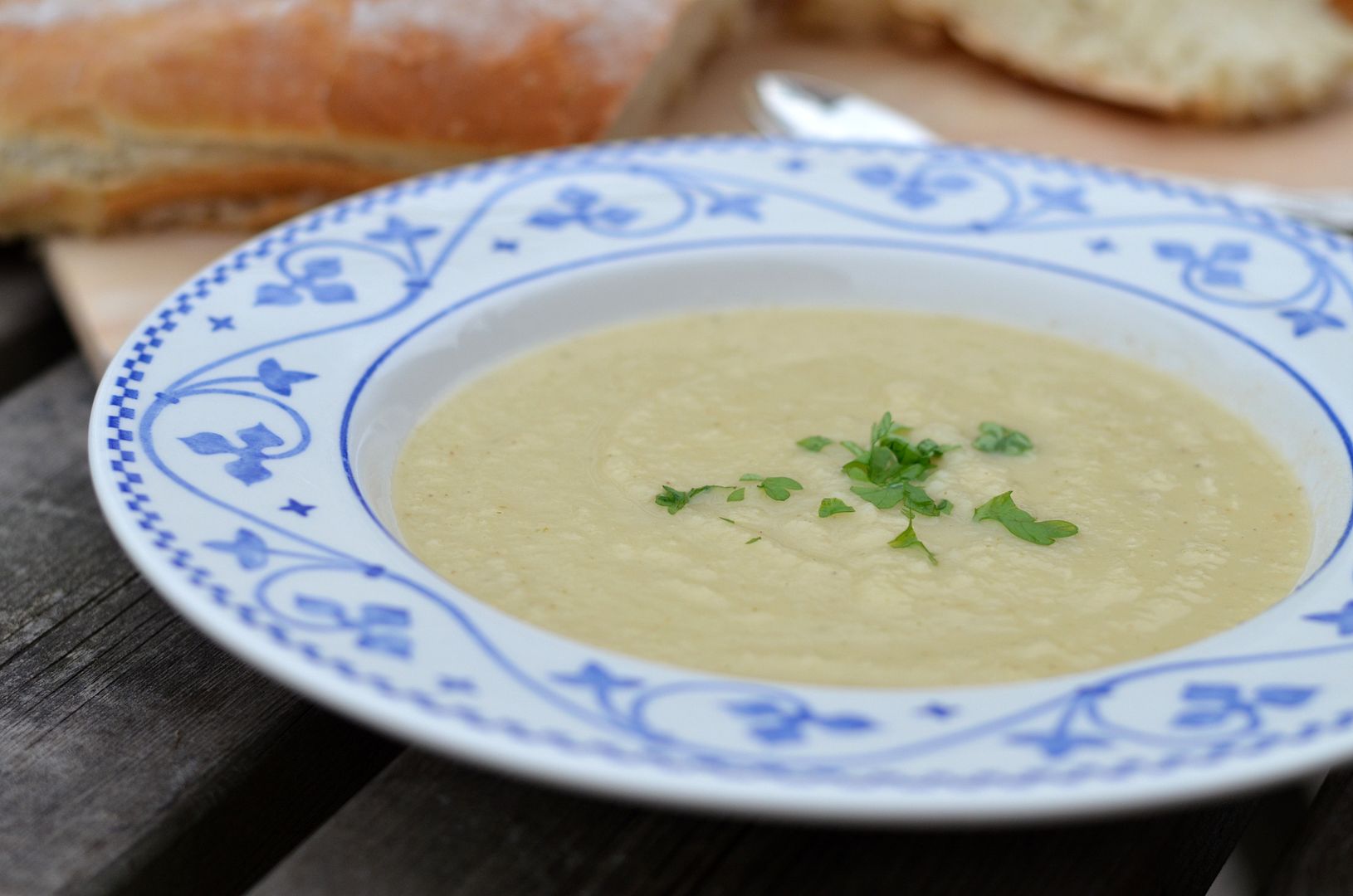Thai Green Curried Parsnip Soup