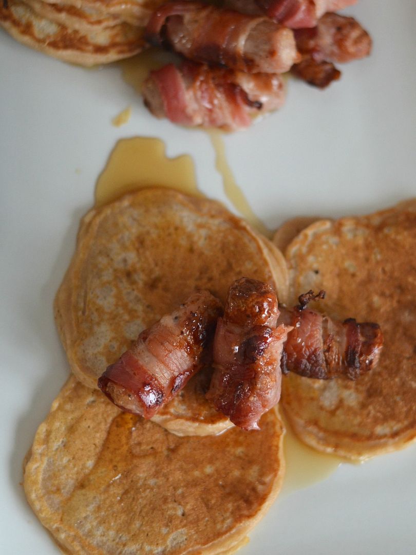 Christmas Breakfast - Pigs In Blankets & Cinnamon Pancakes