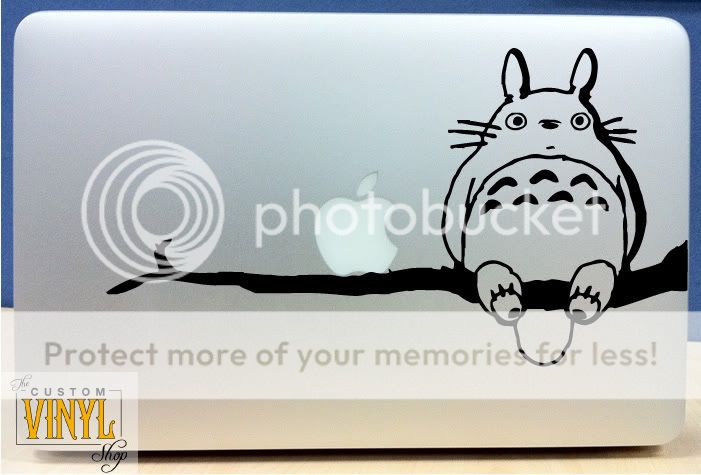 Neighbor Totoro Vinyl MacBook Laptop Decal Sticker