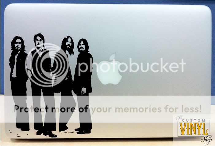 The Beatles Promo Vinyl MacBook Laptop Decal Sticker