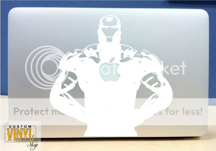 Iron Man Vinyl MacBook Laptop Decal Sticker