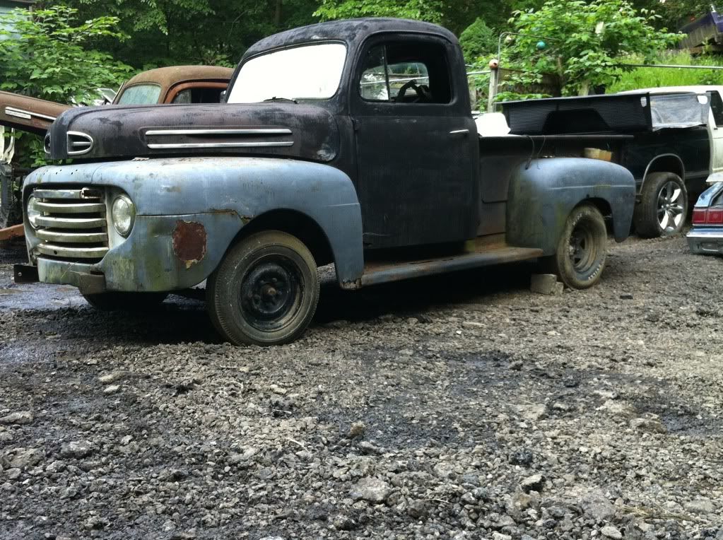 1942 Boards ford pickup running #2