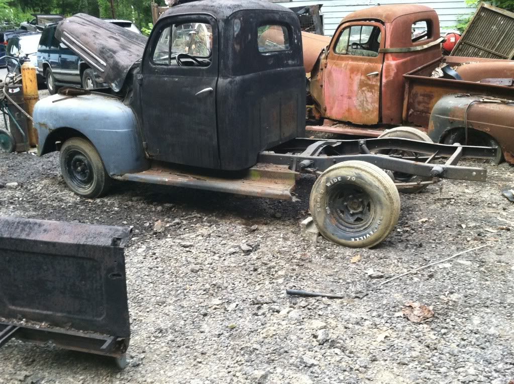 1949 Ford truck running boards #2