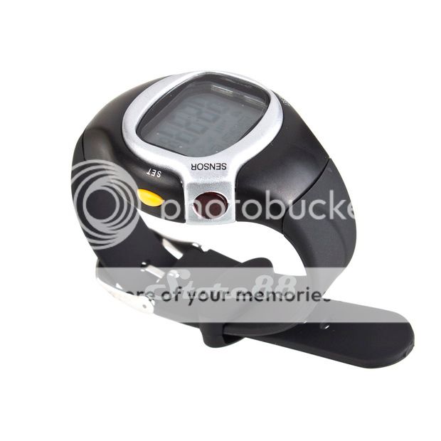   Heart Rate Monitor Stop Watch Calorie Counter Fitness Exercise  