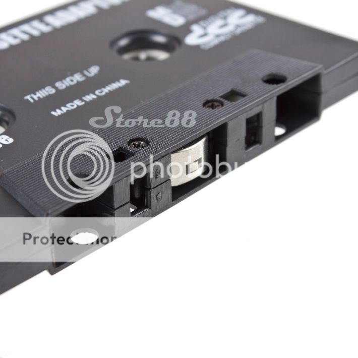 NEW Car Music Audio Cassette Tape Adapter Converter 3.5mm Plug  