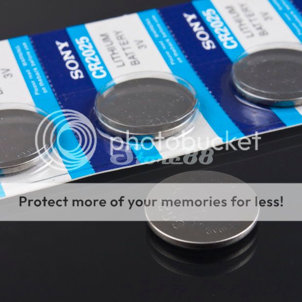 New 5 x SONY Lithium Batteries 3V CR2025 DL2025 Button Battery  