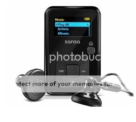 SanDisk Sansa Clip Black 8 GB Digital Media Player