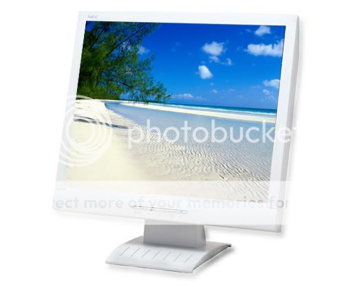NEC 19 LCD Flat Screen Computer Monitor With HD Resolution, LCD92VX 