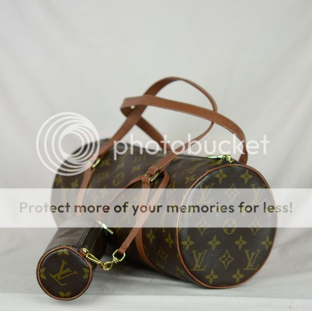 Authentic LOUIS VUITTON Monogram Papillon Purse GM  